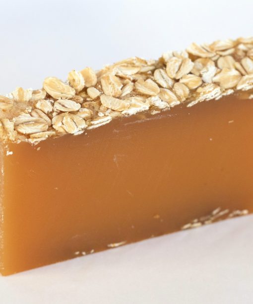Australian Honey & Oatmeal Organic Soap (fresh cut slice)